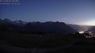 Archiv Foto Webcam Rosswald - Fleschboden 21:00