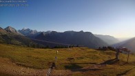 Archiv Foto Webcam Rosswald - Fleschboden 19:00