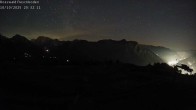 Archiv Foto Webcam Rosswald - Fleschboden 19:00