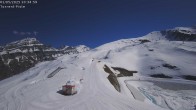 Archived image Webcam Leukerbad - Top station Rinderhütte 09:00