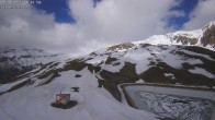 Archived image Webcam Leukerbad - Top station Rinderhütte 15:00