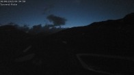 Archived image Webcam Leukerbad - Top station Rinderhütte 03:00