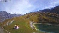 Archived image Webcam Leukerbad - Top station Rinderhütte 09:00