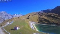 Archived image Webcam Leukerbad - Top station Rinderhütte 09:00