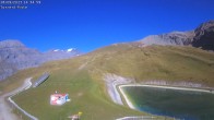 Archived image Webcam Leukerbad - Top station Rinderhütte 13:00