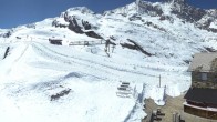 Archived image Webcam Saas Fee - Längfluh south 13:00
