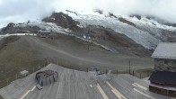 Archiv Foto Webcam Saas Fee - Längfluh Süd 19:00