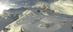 Archiv Foto Webcam Saas Fee - Gletscher 07:00