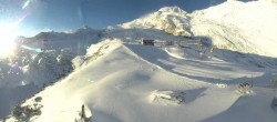 Archiv Foto Webcam Saas Fee - Gletscher 07:00