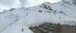 Archiv Foto Webcam Saas Fee - Gletscher 15:00