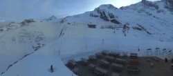 Archiv Foto Webcam Saas Fee - Gletscher 17:00