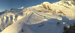 Archiv Foto Webcam Saas Fee - Gletscher 05:00