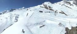 Archiv Foto Webcam Saas Fee - Gletscher 09:00