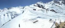 Archiv Foto Webcam Saas Fee - Gletscher 13:00