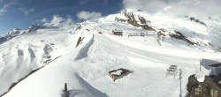 Archiv Foto Webcam Saas Fee - Gletscher 07:00