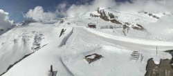 Archiv Foto Webcam Saas Fee - Gletscher 09:00