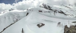 Archiv Foto Webcam Saas Fee - Gletscher 13:00