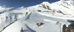 Archiv Foto Webcam Saas Fee - Gletscher 07:00