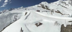 Archiv Foto Webcam Saas Fee - Gletscher 09:00