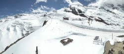 Archiv Foto Webcam Saas Fee - Gletscher 13:00
