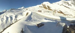 Archiv Foto Webcam Saas Fee - Gletscher 05:00