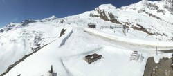 Archiv Foto Webcam Saas Fee - Gletscher 09:00