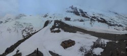 Archiv Foto Webcam Saas Fee - Gletscher 05:00