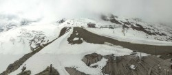 Archiv Foto Webcam Saas Fee - Gletscher 09:00