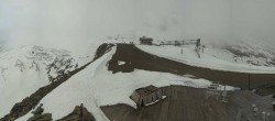 Archiv Foto Webcam Saas Fee - Gletscher 05:00