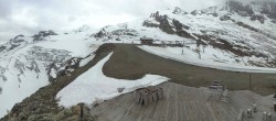 Archiv Foto Webcam Saas Fee - Gletscher 07:00