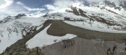 Archiv Foto Webcam Saas Fee - Gletscher 09:00