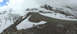 Archiv Foto Webcam Saas Fee - Gletscher 17:00