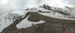Archiv Foto Webcam Saas Fee - Gletscher 07:00