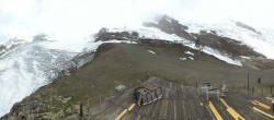Archiv Foto Webcam Saas Fee - Gletscher 13:00