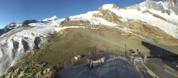 Archiv Foto Webcam Saas Fee - Gletscher 06:00