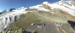 Archiv Foto Webcam Saas Fee - Gletscher 07:00