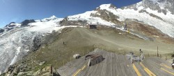 Archiv Foto Webcam Saas Fee - Gletscher 09:00