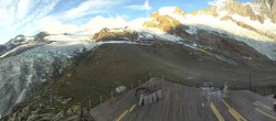 Archiv Foto Webcam Saas Fee - Gletscher 05:00