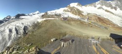 Archiv Foto Webcam Saas Fee - Gletscher 07:00