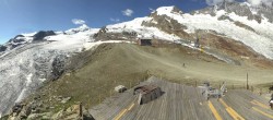 Archiv Foto Webcam Saas Fee - Gletscher 09:00