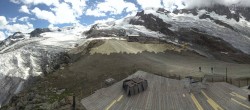Archiv Foto Webcam Saas Fee - Gletscher 13:00