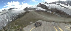 Archiv Foto Webcam Saas Fee - Gletscher 15:00