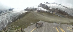 Archiv Foto Webcam Saas Fee - Gletscher 09:00