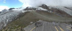 Archiv Foto Webcam Saas Fee - Gletscher 17:00