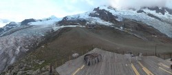 Archiv Foto Webcam Saas Fee - Gletscher 19:00