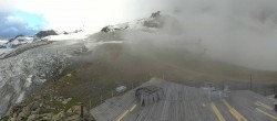 Archiv Foto Webcam Saas Fee - Gletscher 06:00
