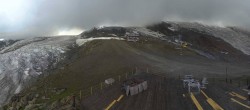 Archiv Foto Webcam Saas Fee - Gletscher 19:00