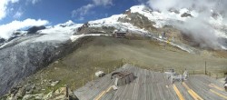 Archiv Foto Webcam Saas Fee - Gletscher 09:00