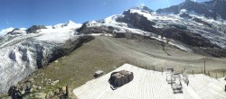 Archiv Foto Webcam Saas Fee - Gletscher 15:00