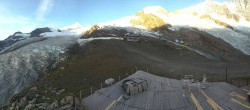 Archiv Foto Webcam Saas Fee - Gletscher 05:00